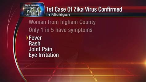 First Case Of Zika Virus Confirmed In Michigan Youtube