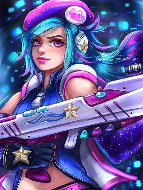 Arcade Caitlyn By Vangst On Deviantart League Of Legends Characters