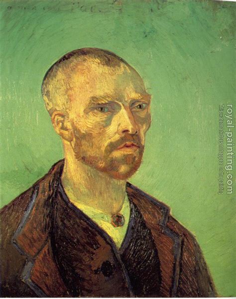 Self Portrait Dedicated To Paul Gauguin By Vincent Van Gogh Oil