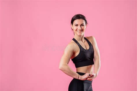 Indoor Fashion Portrait Of A Young Caucasian Brunette Beautiful Woman