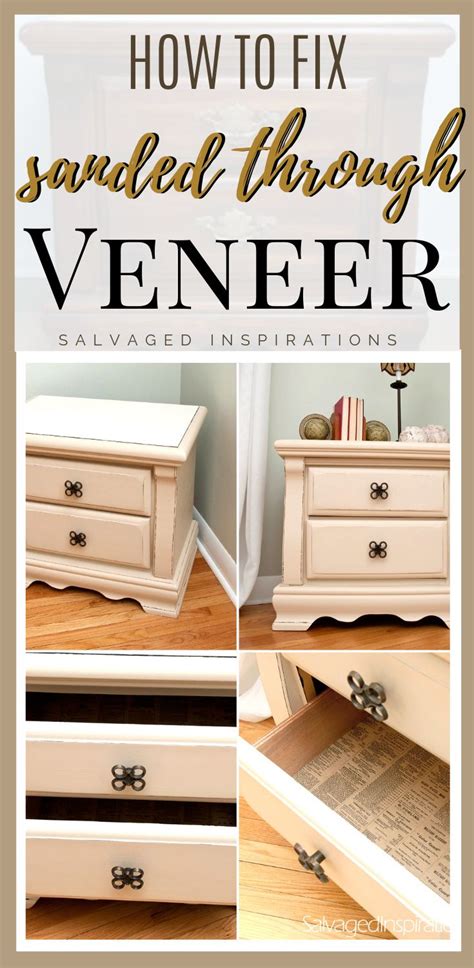 Fall sew alongoctober 12, 2020. Sanded Through Veneer... Really?...Grrrrr! - Salvaged Inspirations | Furniture fix, Refinished ...