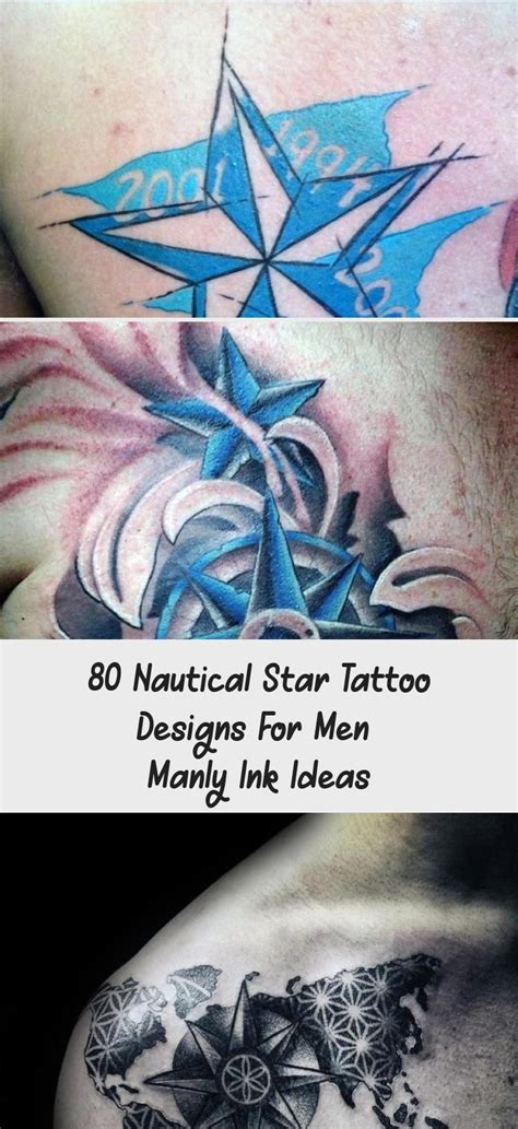 44 Stunning Nautical Star Tattoo Ideas Image Ideas