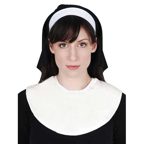 Nun Headpiece And Collar Kit Costume World
