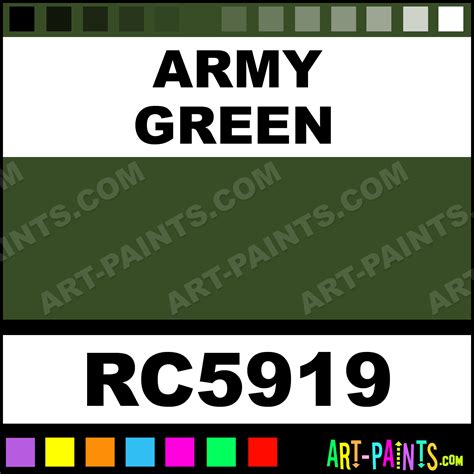 Army Green Model Metal Paints And Metallic Paints Rc5919