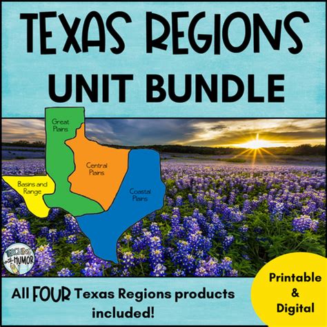 Regions Of Texas Bundle Amped Up Learning