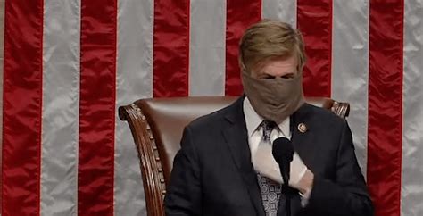 Almost No One In Congress Is Wearing A Mask Right But Theyre Trying