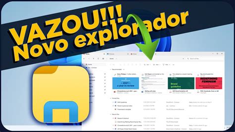 Vazou Essa A Cara Do Novo Explorador De Arquivos Do Windows