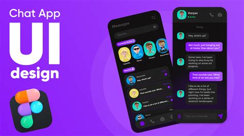 Chat App Ui Figma Community