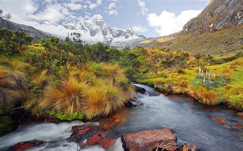 Free Download Coordillera De Los Andes Mountain Range In South