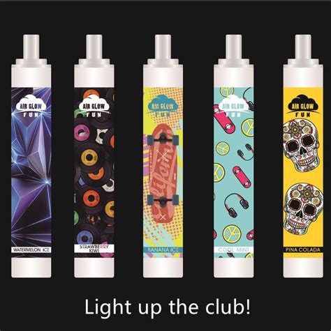 Air Glow Fun Puffs Led Light Blinking Glow Light Vape