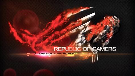 42 Republic Of Gamers Hd Wallpaper