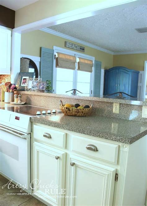 The best way to diy painting kitchen cabinets. Kitchen Cabinet Makeover (Annie Sloan Chalk Paint) - Artsy ...