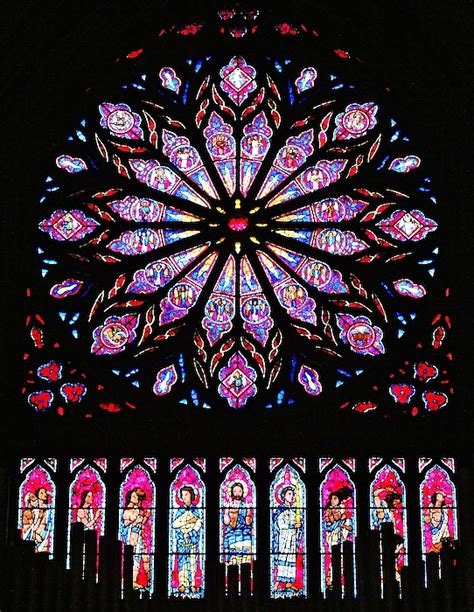 Gothic Church Stained Glass Windows Ph