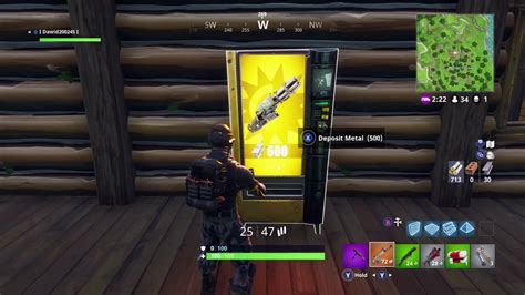 Just like loot llamas, these new fortnite vending machines are scattered across the map. Fortnite legendary vending machine at lonely lodge - YouTube