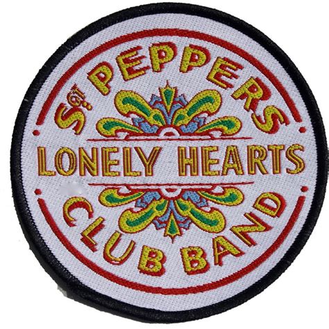 The Beatles Sgt Peppers Lonely Hearts Club Band Patch Beatles Sgt