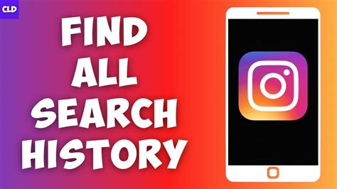 How To Find Your Full Instagram Search History Youtube