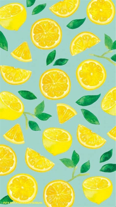 Lemon Wallpaper In 2020 Cute Patterns Wallpaper Art