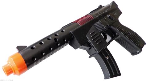 2x Toy Machine Guns Military Soldier Dual Kg 9 Cap Gun Pistol Set
