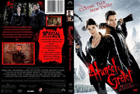 Hansel And Gretel Witch Hunters Movie Dvd Custom Covers Hansel