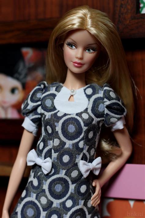 Fashion Dolls Girl Fashion Face Mold Vintage Barbie Clothes