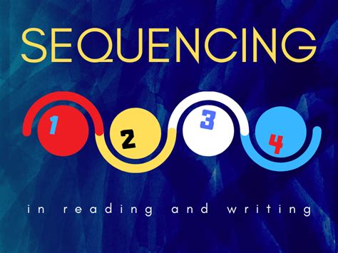 Sequencing Events In Reading And Writing — Literacy Ideas