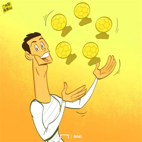 Omar Momani Cartoons Congratulations To Cristiano Ronaldo The Real