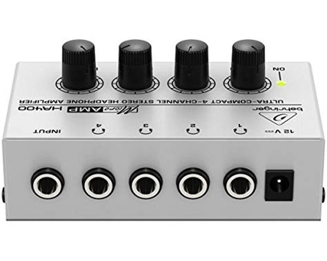 Behringer Ha Ultra Compact Channel Stereo Headphone Amplifier Buy