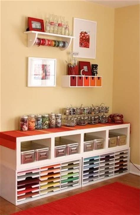 An inspiring and organized place to craft is essential to any successful creative side hustle. craft room inspiration - Dump A Day