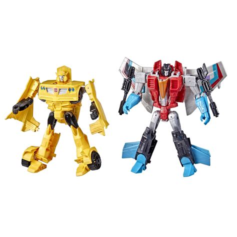 Transformers Toys Heroes And Villains Bumblebee And Starscream 2 Pack
