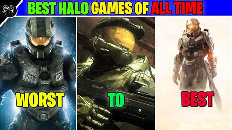Every Halo Game😍 Ranked From Worst To Best Youtube