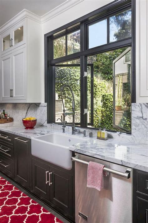 100 Beautiful Kitchen Window Design Ideas 41