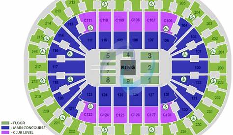 quicken loans arena seating chart view