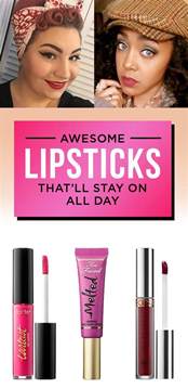 20 Gorgeous Lipsticks That Ll Actually Stay On All Day Lipstick Stay