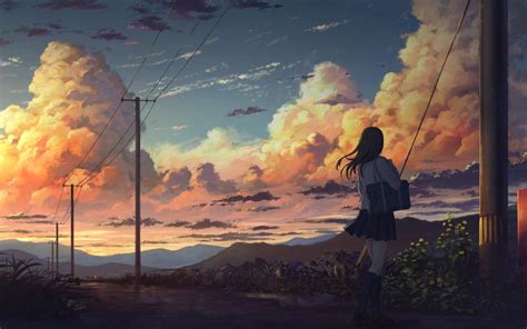 Landscapes Anime Wallpapers Wallpaper Cave