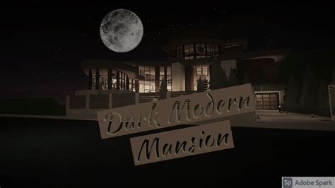 Dark Modern Mansion Youtube