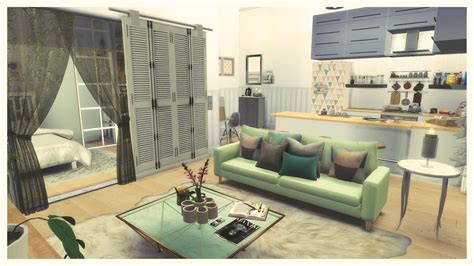 Sims 4 Apartment Renovation Ii Art District House Mods For