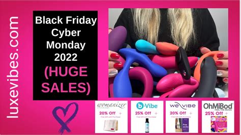 Black Friday Cyber Monday Sex Toy Deals Luxe Vibes 2022 Youtube