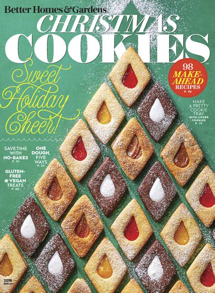 Give the sweet gift of cookies this christmas season. Better Homes & Gardens Christmas Cookies 2019 » Download ...