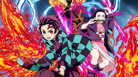 1920x1080 Resolution 4k Demon Slayer Kimetsu No Yaiba Poster 2022 1080p