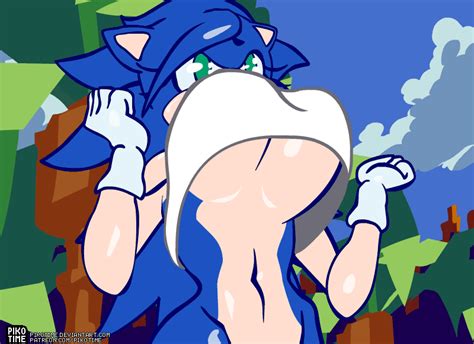 Rule 34 Aged Up Animated Blue Hair Breasts Eyelashes Female Genderswap Green Eyes Hedgehog