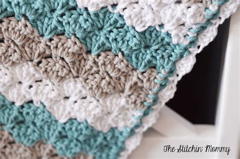 Video for lace shell blaby blanket. Crochet Shell Stitch Baby Blanket · How To Make A Baby ...