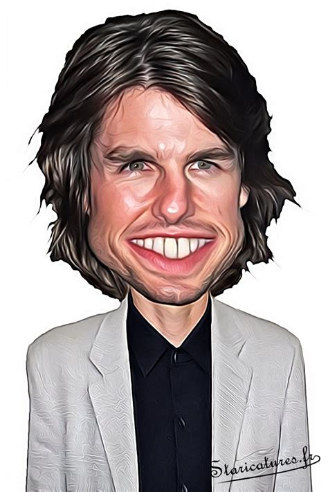 Tom Cruise Caricature