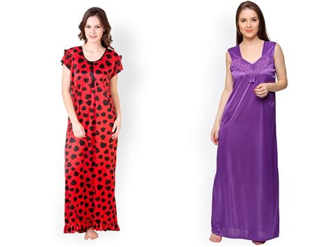 25 Different Types Of Nighty Designs For Women Latest Collection
