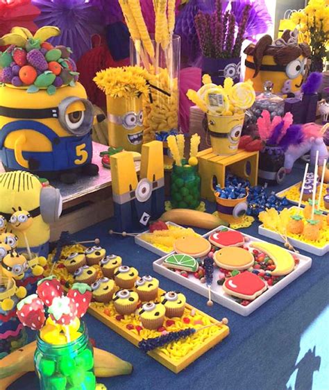 Minion Themed Birthday Party