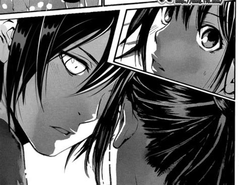 Noragami Manga Yato And Hiyori Kiss