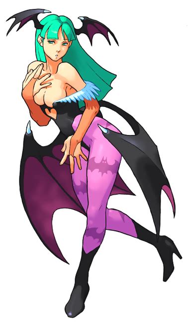 This Is An Image Gallery Featuring Morrigan Capcom Art Character