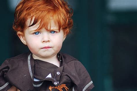 Marcus Galland Blue Eyed Baby Ginger Babies Red Hair Blue Eyes Boy