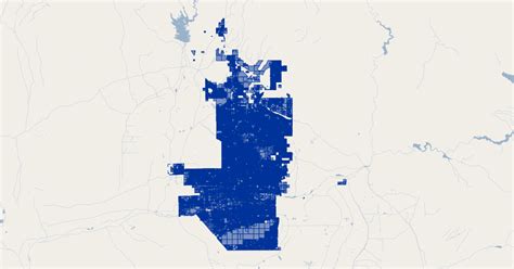 Phoenix Arizona City Parcels Gis Map Data City Of