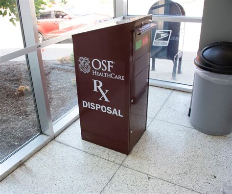 Drug Disposal Box Osf Healthcare