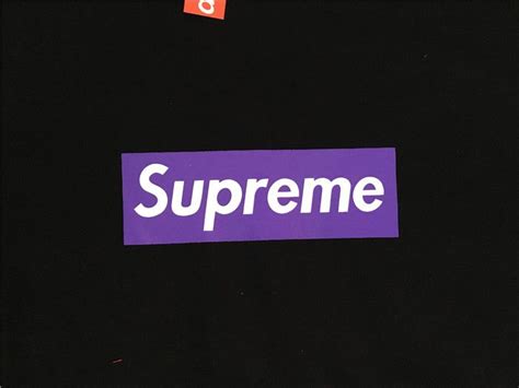 Purple Supreme Box Logo